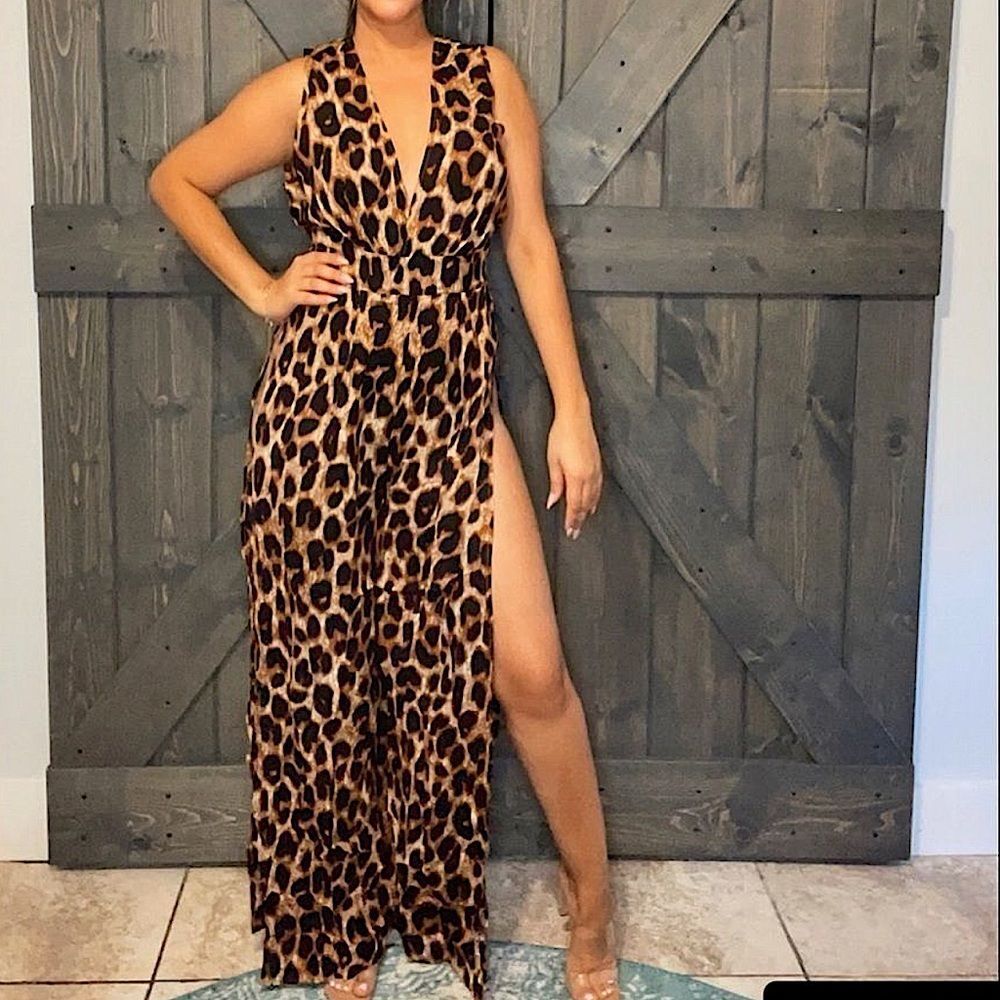 Side Slit Jumpsuit 